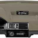 Coverking Dash Cover Mat Pad Custom Designed for Select GMC Canyon Dashboards: Polycarpet Material, Taupe