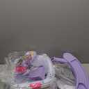 Infantino Music & Lights 3-in-1 Discovery Seat & Booster, Toddler Booster Seat for Dining Table or Kitchen Chair, Baby Activity Center & Snack Tray, Lavender