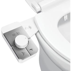 Bidet Attachment for Toilet,Self Cleaning Water Sprayer Adjustable Water Pressure Control,Slim Bidets for Toilets,Quick & Easy Installation (White)