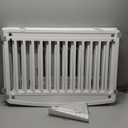 NEWBULIG Dog Playpen 4-Panel, 24IN Puppy Playpen, Stable Dog Play Pen Indoors/ Outdoor with Secure Locking Door, Plastic Pet Fence for Small & Medium Dogs