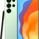 Unlocked Phones P25 Ultra Build-in Pen, Android 14 Cell Phones, 5000mAh Battery, 12GB+512GB Smartphone 6.9" HD Screen/108MP+48MP Camera/Snapdragon 888 Processor, Face ID/WiFi/Bluetooth/GPS (Green)