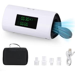 Portable Multi-Purpose Cleaning Kit with Timer, Quiet Operation, and Travel Bag  Suitable for Phones, Keys, and More Everyday Household Essentials, HMFC-01