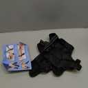 Waterproof Dog Boots for Small/Medium Dogs -Dog Paw Protectors Dog Suspender Boots Anti-Slip Pet Shoes for Outdoor Walking, Reflective Stay-On,Dirt-Proof Comfortable Booties (Black, Medium)