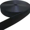 15 Yards Velvet Ribbon Spool, for Wedding, Gift Wrapping, Hair Bows, Home Decorating (1in, Black)