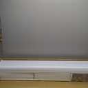 Hexagon Garage Lights with Rectangle Frame, High Brightness 672W 86400LM 6500K, 14 Hex Grid for Garage, Shop, Basement, Car Detailing Shop etc. with Mounting Clip