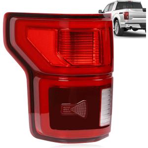 Nakuuly LED Tail Light with Blind Spot Compatible With Ford F150 2018 2019 2020 Left Driver Side Taillight Rear Brake Lamp Signal Assembly # KL3Z13405B (Module NOT Included)