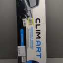 CLIM ART in-Channel Incredibly Durable Rain Guards for Ford Ranger 2019-2023 SuperCrew, Original Window Deflectors, Vent Deflector, Vent Window Visors, Dark Smoke, Truck Accessories, 4pcs - 619124LP