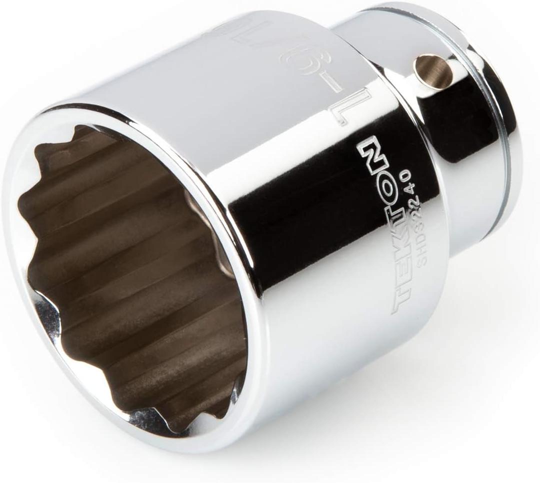 TEKTON 3/4 Inch Drive x 1-9/16 Inch Shallow 12-Point Socket | SHD32240