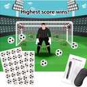Soccer Birthday Party Games, Pin The Soccer on The Goal Kids Party Games for Boys Football Soccer Birthday Party Decorations Favors Supplies Classroom Activities for Boy