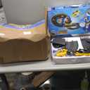 NKOK Sonic & Tails RC Slot Car Race Set with Figure-8 Track, Ages 5+, Medium