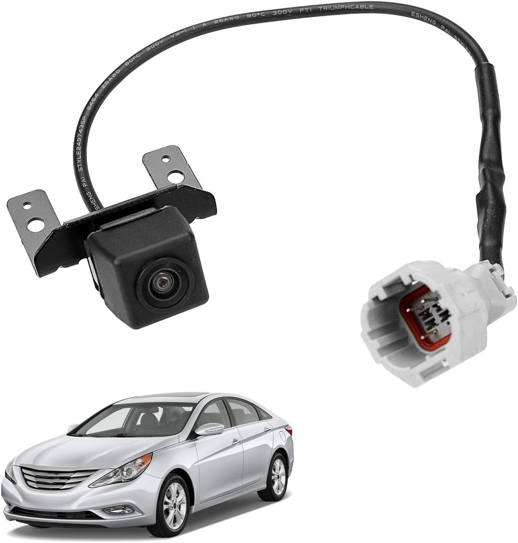 Rear View Backup Reverse Parking Camera Compatible with Hyundai Sonata 2011 2012 2013 2014 95760-3S102
