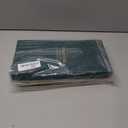 VIKIDEER Elegant Super Warm Fur Lined Gloves Women Leather Gloves Rabbit Fur Lining and Cuffs Touchscreen Driving (Medium, Black)