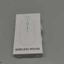 Wireless Mouse for Laptop, Bluetooth Mouse for MacBook Pro/Air/Mac/iPad/Chromebook/Computer -Rechargeale Dual Mode(USB 2.4Ghz + Bluetooth 5.2) Silent Cordless Mice with USB C Adapter,Pink