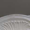 Ekena Millwork CMP22AT Attica Thermoformed PVC Ceiling Medallion (Fits Canopies up to 7 3/4"), 22"OD x 3 1/2"ID x 1"P (Unfinished)