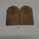 Premium Adjustable Orthopedic Heel Lift - Made in The USA - for Heel Pain and Leg Length Discrepancies - Medium Pack of 2 Brown