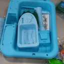 Water Table for Toddlers 1-3- Kids Play Sink with Pump and Running Water, Water Table for Kids Ages 4-8 with Fishing Games, Summer Outside Sensory Gift Toys for Boys and Girls 2 3 4 5 6 7 8