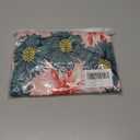 Women Low Rise Mini Skort Floral Beach Skirt with Shorts Pink Green S (S)