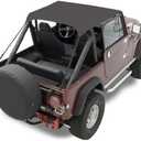 Bestop Traditional Bikini - Jeep '76-86 CJ7 / '81-85 Scrambler CJ8 / '87-91 Wrangler YJ (Tan)