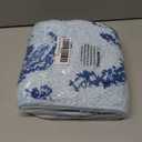 Bathroom Rug (Blue/Light Blue, 24X16)