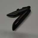 X AUTOHAUX Full LED Side Turn Signals for BMW 1 3 5 Series E36 E46 E60 E87 E90 E92 X1 X3 63133418447 63133418448 Fender Side Marker Amber Light Assemblies Front Flowing LED Lamps Lights 2pcs