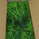 TURNMEON 20 Bundles Artificial Plants Outdoor Faux Boston Fern Summer Decor Fake Plants UV Resistant Plastic Greenery Shrubs Artificial Fake Flowers Outside Indoor for Spring Home Gardens Patio Yards