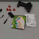 Mini RC Drift Car 1:64 Scale, Remote Control Car with LED Lights & 2-Speed Modes, 2.4GHz Stunt Drifting RC Toys with 4 Obstacles & Track Mat, Hobby Gift for Kids & Adults, Black