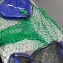 Foldable Bridge and Pier Fishing Net, Drop Net for Pier Fishing, Pier Net for Fishing Saltwater Freshwater, Multi-Purpose Foldable Rubber Fish Basket with 32FT Rope