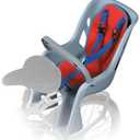 Bell Cocoon 300 Rear Mount Child Bike Seat 5-Point Harness, Spoke Guard, Fits 2627 in Bikes, Up to 40 lbs, Ages 1+
