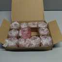 Pink Tealight Candle Holder Set of 12, Small Votive Candle Holders for Table Centerpiece,Glass Tea Light Candles Holder for Party&Home,Wedding Decor(2''Dia*1.4''H)