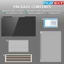 FILMEXT Magnetic Laptop privacy screen 14 inch for 16:9 Widedisplay, Removable Laptop Privacy Screen Shield Anti Glare Blue Light Filter for HP/Dell/Acer/Lenovo/Asus