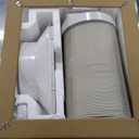 ZAFRO 8,000 BTU Portable Air Conditioners, 4 Modes Portable AC Unit Built-in Cool/Dehumidifier/Fan/Sleep, 24Hrs Timer, for Bedroom/Indoor Rooms, White