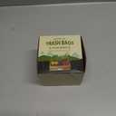 AYOTEE Small Compostable Trash Bags 3 Gallon Trash Bag with Handle, 11.36 Liter/100 Count Small Compost Bags 3 Gallon, Mini Biodegradable Compost Bags for Countertop Bin, Compostable Food Scrap Bag