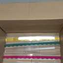 Set of 4 Clear Acrylic Mahjong Racks with Colourful Redesigned Pusher, American Mahjong Accessories