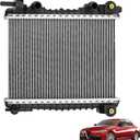Right Radiator with Oil Cooler For Alfa Romeo Giulia Stelvio 2017-2024 2.0L 2.9L 50540153