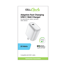 Cell Candy Adaptive Fast Charging USB C Wall Charger