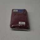 JSD Burgundy Duvet Cover Set Full Size, 3 Piece Duvet Cover with Pillow Shams, Soft Brushed Microfiber Zipper Closure, Comforter Not Included