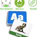 Letters, Numbers, Colors, Shapes & Animals Flashcards for Toddlers | Fun Educational Learning Toys | Premium Quality Cards for Kids Ages 1-3 | Early Childhood Learning & Development