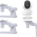 2 Pack Wall Mount Compatible with Reolink E1/E1 Pro Camera, Adjustable Wall Mount Bracket Indoor and Outdoor Security Mount 180 Degree with 1/4 inch Thread(Camera is NOT Included)