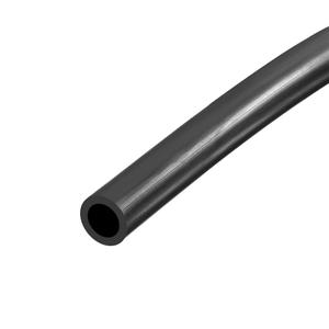 uxcell Lubricating Oil Hose, 6mm(1/4") ID x 10mm(3/8") OD 5m Black Rubber Water Hose Tubing