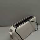 bella 2 Slice Slim Toaster, Fits-anywhere Kitchenware, 6 Setting Shade Control with Reheat & Cancel Buttons, Fits sourdough, 10 Long Slot, Anti Jam & Auto Shutoff, 900 Watt, Oatmilk