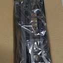 Sponge Holder for Kitchen Sink, Self-Draining Sink Caddy Organizer with Removable Brush Holder, Rustproof Metal Sponge Rack for Countertop, Fits Soap Dispenser & Scrubber, Black