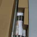 Long Curtain Rods for Windows 66 to 120 Inch, USFOOK 7/8 Inch Heavy Duty Curtain Rod, Telescoping Splicing Drapery Rods with Antique Silver Twisted Cage Finials