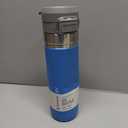 Stanley Quick Flip GO Water Bottle 24 oz | Push Button Lid | Leakproof and Packable for Travel and Sports | Insulated Stainless Steel | BPA-Free | Azure