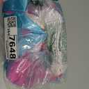 Girls Bat Spider Web Tulle Tutu Ruffle Princess Dress (Blue, XS)