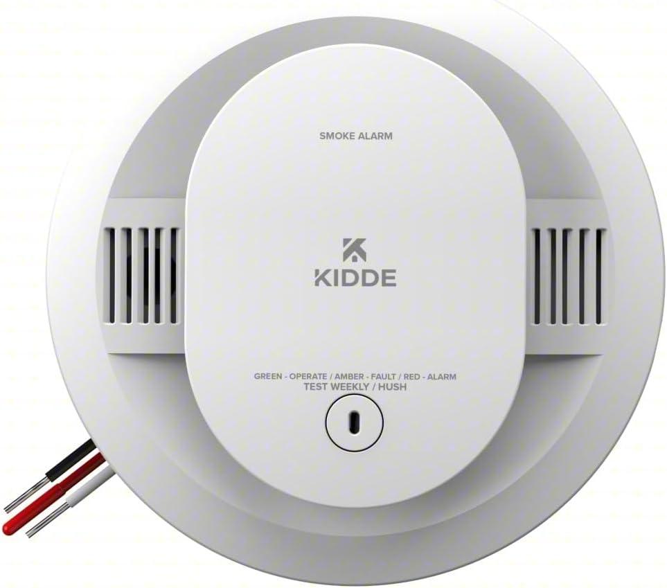 Kidde Smoke Alarm SMACFEX, 120V Hardwired with Battery Backup I4618AC Replacement (21033081)
