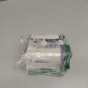 OAPRIRE White Floating Wall Shelves Set of 3 for Security Cameras, Baby Monitors, Speakers & More - Universal Acrylic Small Wall Shelf with Cable Clips, 10-Piece Strong Tapes, No Drill