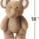 iPlay, iLearn Elephant Stuffed Animal, Soft Baby Plush Elephant Toy, Infant 18" Big Cute Fluffy Animal Toy, Nursery Bedtime Huggable Birthday Easter Basket Gift for Toddlers Girl Boy Kid Age 0 and up