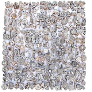 Royal Kraft Assorted Wooden Printing Stamps Bulk Pack of 25 Blocks
