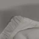 Women's Summer Tops 2025 Casual Ruffle V Neck Puff Short Sleeve Button Down Shirts Embroidered Blouses (X-Large, Apricot White)