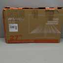 SANSUI 27 Inch Curved Gaming Monitor 200Hz 1ms with Speakers FHD 1080P Computer Monitor FreeSync|1500R|130% sRGB|HDR|Low Blue Light|HDMI DP Ports|VESA Mount|Metal Stand(HDMI Cable Incl.) (Black)